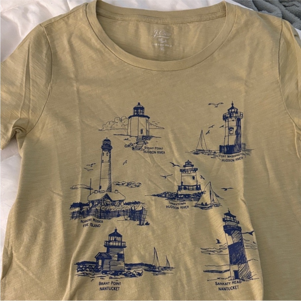 BNWT J. Crew lighthouse tee